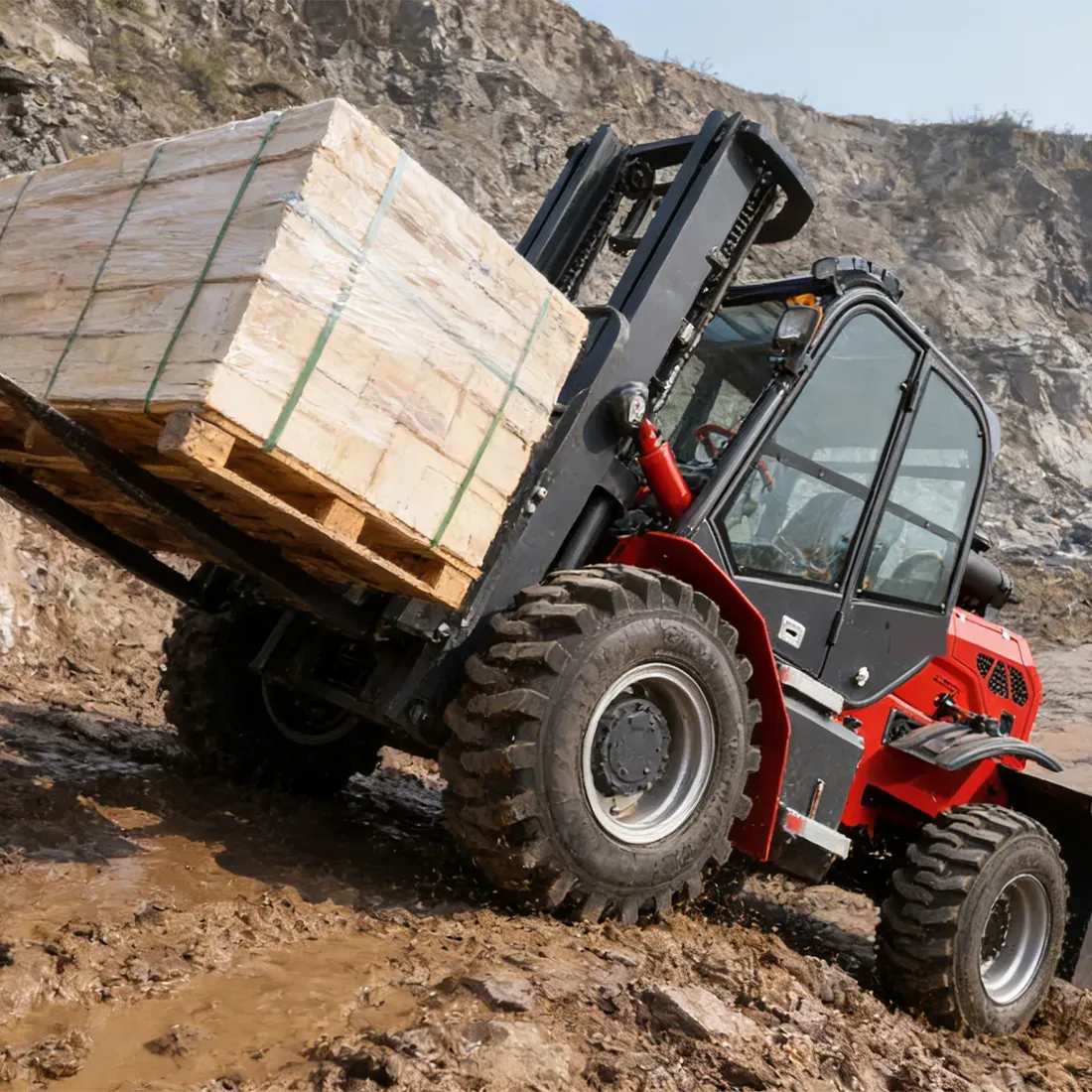 ZM-35 Rough Terrain Forklift